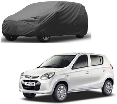 Furious3D Car Cover For Maruti Suzuki Alto 800 (Without Mirror Pockets)(Grey)