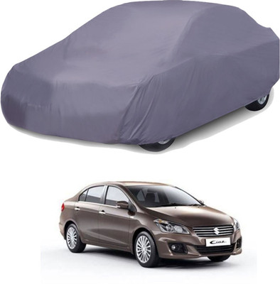 Mobik Car Cover For Maruti Suzuki Ciaz (Without Mirror Pockets)(Grey)