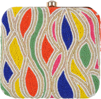 

Craftzen Party Multicolor Clutch
