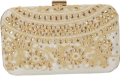

Craftzen Party White Clutch