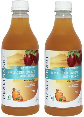 Buy Healthkart With Honey And With Mother Vinegar 1000 Ml Pack Of 2 On Flipkart Paisawapas Com Raw health use organic unfiltered, pressed apple juice to make their raw apple cider vinegar. paisawapas