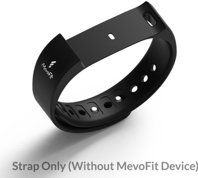 

MevoFit Fitness Band & Activity Tracker (MevoFit Drive) Replacement or Add-on STRAPS : Premium Design Strap (Accessory) ONLY Fitness Band(Black, Pack of 1)