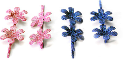 Ayesha Fashion women pink metal Hair Pin(Pink)
