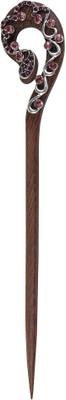 

Pink Rose Princess Charm Bun Stick(Multicolor)