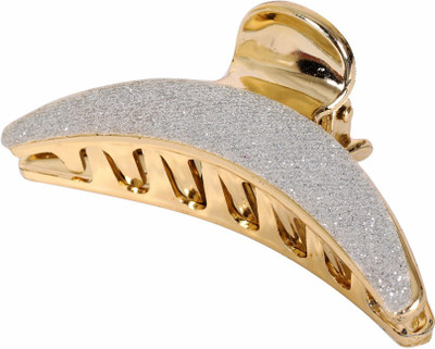 

Ayesha Fashion women silver metal Hair Clip(Silver)