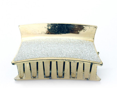 

Ayesha Fashion women gold metal Hair Clip(Gold)