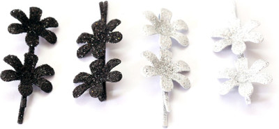 

Ayesha Fashion women black metal Hair Pin(Black)