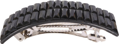 

Ayesha Fashion women black plastic Hair Clip(Black)