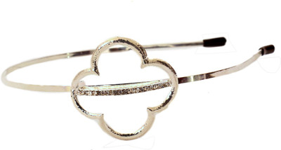 

Ayesha Fashion women silver metal Hair Band(Silver)