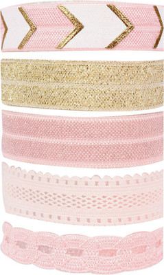 

Ayesha Fashion women pink lycra Rubber Band(Pink)