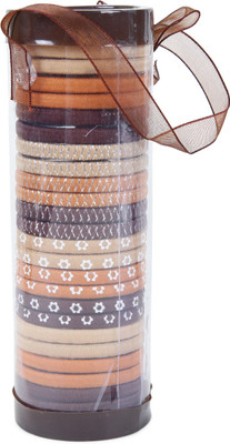 

Ayesha Fashion women brown elastic Rubber Band(Brown)
