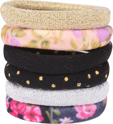 

Ayesha Fashion women multi elastic Rubber Band(Multicolor)