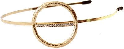 

Ayesha Fashion women gold metal Hair Band(Gold)