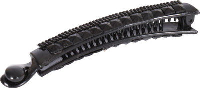 

Ayesha Fashion women black plastic Hair Clip(Black)