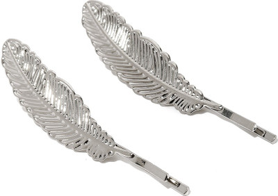 

Ayesha Fashion women silver metal Hair Pin(Silver)