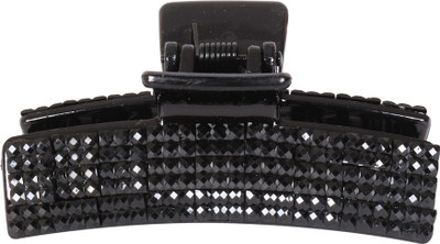 

Ayesha Fashion women black plastic Hair Clip(Black)