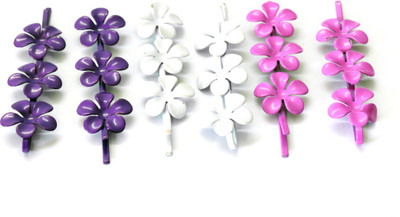 

Ayesha Fashion women pink metal Hair Pin(Pink)