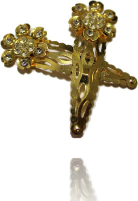 

feminawellness TIC TAC CLIPS Tic Tac Clip, Hair Clip(Gold)