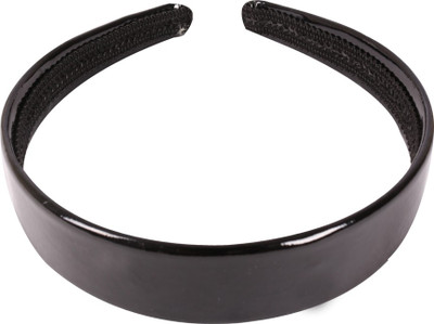 Ayesha Fashion women black plastic Hair Band(Black)