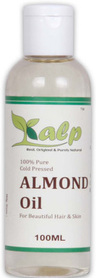 

Kalp Almond Oil -100% Pure natural, Coldpressed, virgin For Skin And Hair Hair Oil(100 ml)