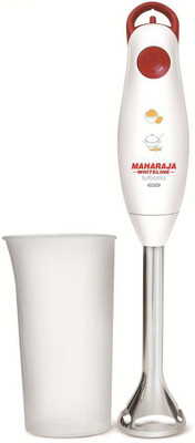 

Maharaja Whiteline TURBOMIX DLX (HB 102) 350 W Hand Blender(RED AND WHITE)