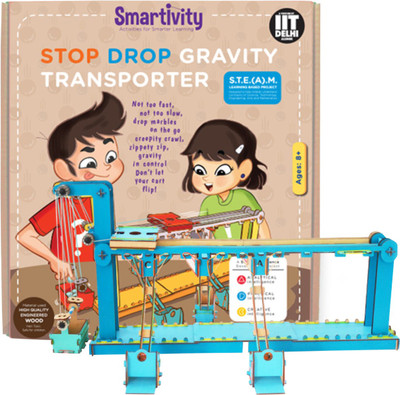 

Smartivity Stop Drop Gravity Transporter(Multicolor)