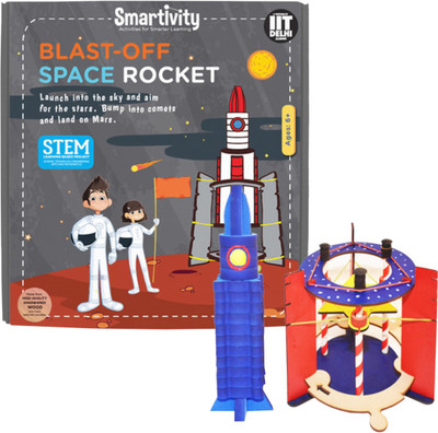

Smartivity Blast-off Space Rocket(Multicolor)