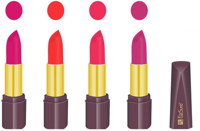 

Forsure Glamour Lipstick Combo(158, 193, 171, 175, 4 g)