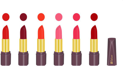 

Forsure Glamour Lipstick Combo(86, 80, 73, 60, 92, 83, 4 g)