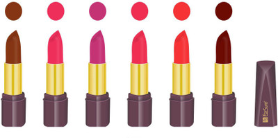 Forsure Glamour Lipstick Combo(67, 71, 75, 92, 93, 96, 4 g)