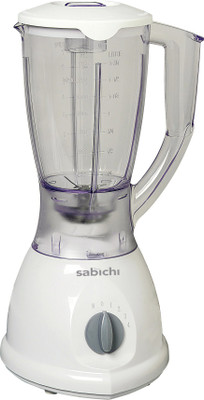 

Sabichi Table 350 W Mixer Grinder(White, Clear, 1 Jar), Clear;white