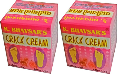 

K.BHAVSAR`S CRACK CREAM PACK OF 2(50 g)