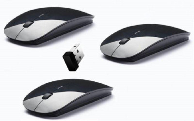 

Blendia Sets Of 3 HIGHT QUALITY 2.4Ghz Wireless Optical Gaming Mouse(2.4GHz Wireless, Black)