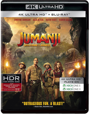 

Jumanji: Welcome to the Jungle (4K UHD + Blu-ray) (2-Disc Set)(4K(UHD) Blu-ray English)