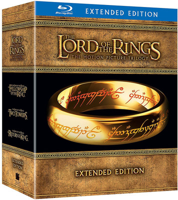 

The Lord of the Rings: The Motion Picture Trilogy (Extended Edition) - The Fellowship of the Ring + The Two Towers + The Return of the King (6-Disc Box Set)(Blu-ray English)