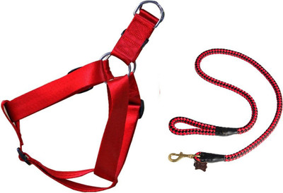 

Furious3D Dog Harness & Leash(, RED
