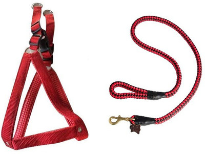 

Furious3D Dog Harness & Leash(, RED