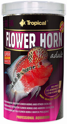 

Tropical FLOWER HORN ADULT 380 g Dry Fish Food