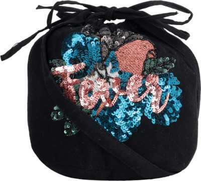 

Diwaah Non Leather Black Potli(Black)