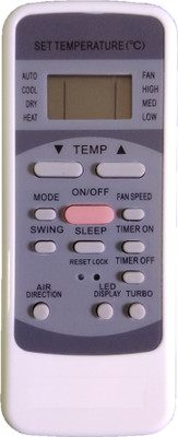 LipiWorld 12 AC Remote Compatible For VOLTAS/BLUESTAR AC Remote Controller(White)