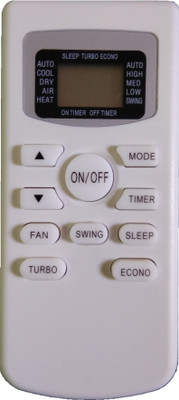 

LipiWorld VE-116 AC Remote Compatible For VESTAR AC Remote Controller(White)