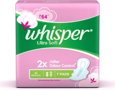

Whisper Ultra Soft Sanitary Pad(Pack of 7)