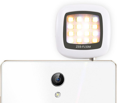 

Zebronics 3.5 Selfie Flash(Adjustable Brightness Black, White)