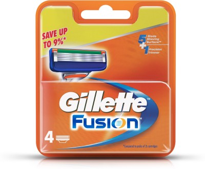 

Gillette Fusion Cartridges(Pack of 4)