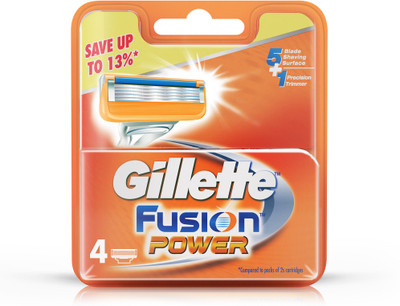 

Gillette Fusion Power Cartridges(Pack of 4)