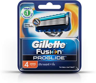 

Gillette Fusion Proglide(Pack of 4)