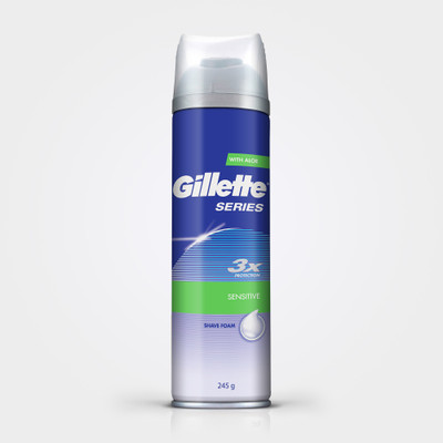 

Gillette Series Foam Sensitive Skin(245 gm)