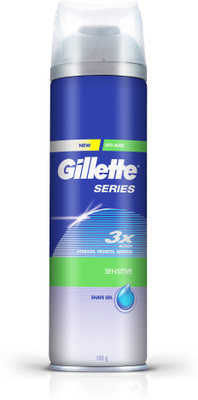

Gillette Sensitive Skin Shave Gel(195 gm)