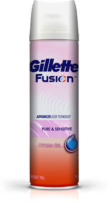 

Gillette Fusion Hydra Gel Pure and Sensitive Shave Gel(195 gm)
