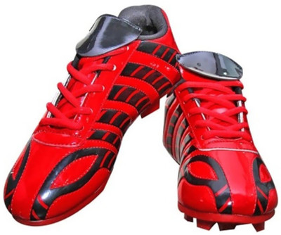 

Port ZEBRONASA Football Shoes For Men(Red, Black